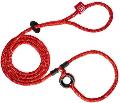 No Pull Dog Harness and Leash Set, anti Pull Dog Harness for All Breeds and Sizes, One-Piece Cushioned Rope Design Safely Prevents Escaping and Pulling (Small/Medium, Red/Reflective)