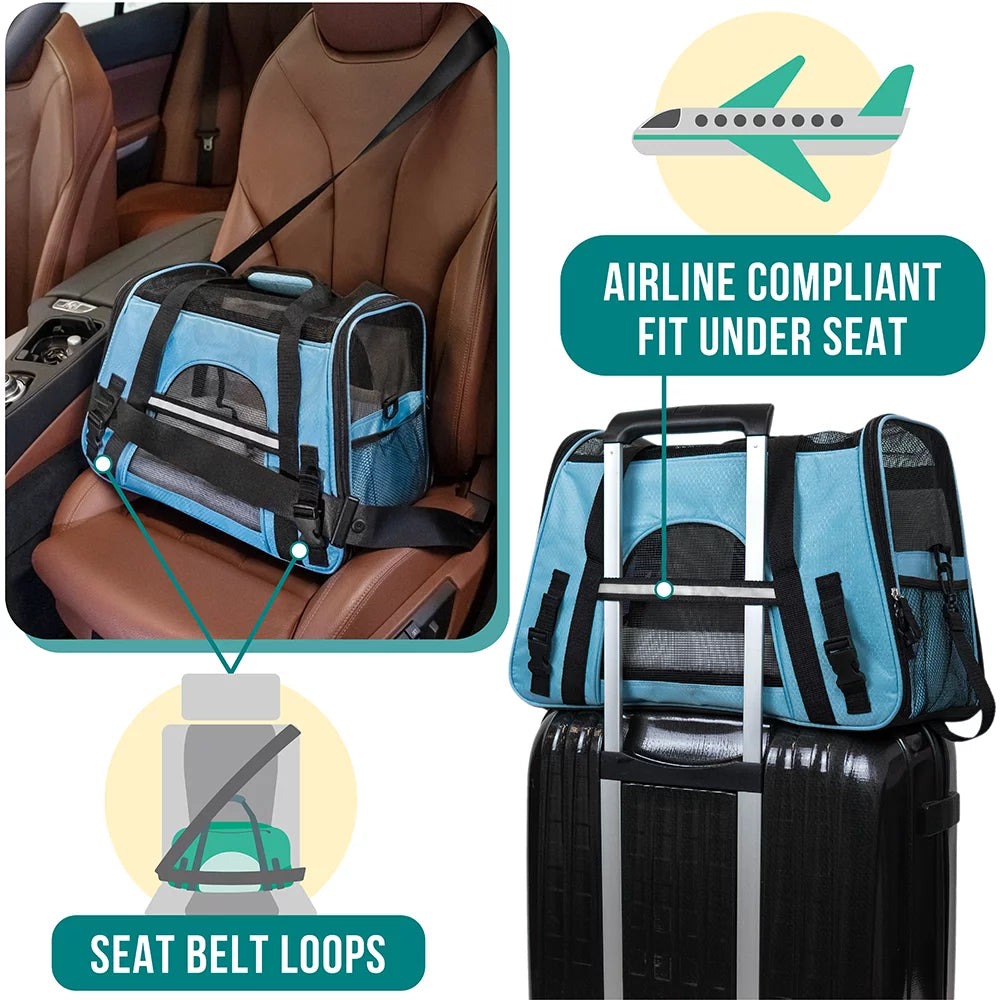 Premium Airline Approved Soft Sided Pet Carrier